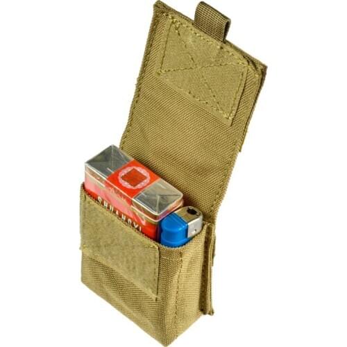 Military Molle Pouch Tactical Single Pistol Magazine Pouch Sheath Airsoft Hunting Ammo Camo Bag