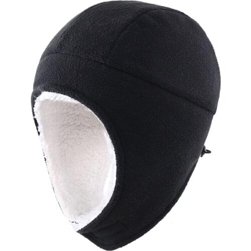 Connectyle Toddler Infant Boys Girls Winter Warm Hats Sherpa Knit Fleece Lined Beanie Kids Earflaps Hat