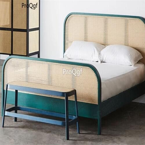 Ngryise 1 Set customized color minshuku children rattan bed