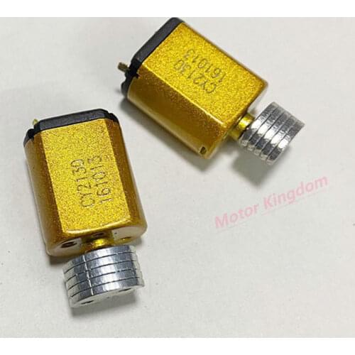 2pcs Golden mini 030 vibration motor DC1V 1.5V 3V super strong vibrating vibrator