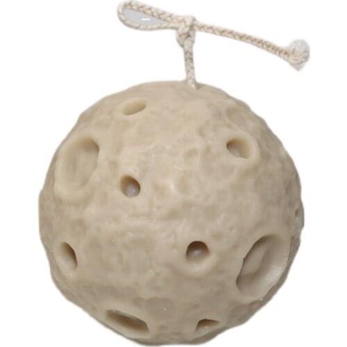 5.5cm Moon Candle Mould Romantic Planet Handmade Candle Silicone Mould Aromatherapy Plaster Lunar Soap Mould