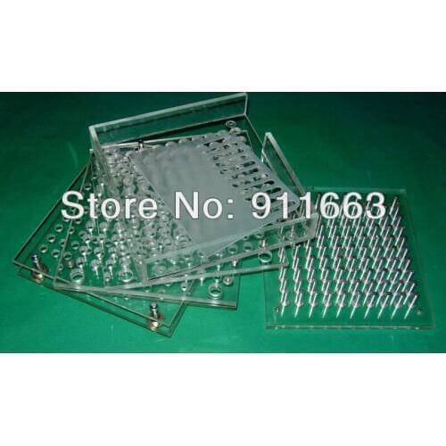 5# capsules, 100 holes manual capsule filling machine,semi-automic capsule filler with tamping tool