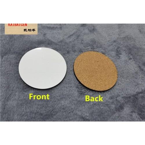 50pcs/lot sublimation blank MDF Wooden coaster kitchen accessories mat cup bar mug drink round heart square pads 4MM Thickness
