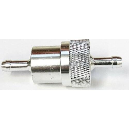 6mm FUEL FILTER ALUMINIUM Accessories IN LINE Parts Replacement UNIVERSAL