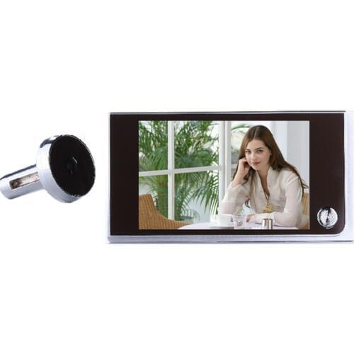 Hot Sale Multifunction Home Security Doorbell 3.5inch LCD Digital Door Peephole Viewer Doorbell Security Drop Shipping