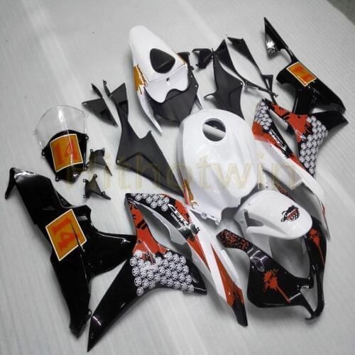 Custom motorcycle body kit for CBR 600 RR 2007 2008 CBR600RR 07 08 motorcycle Fairing hull Screws Injection mold Graffiti