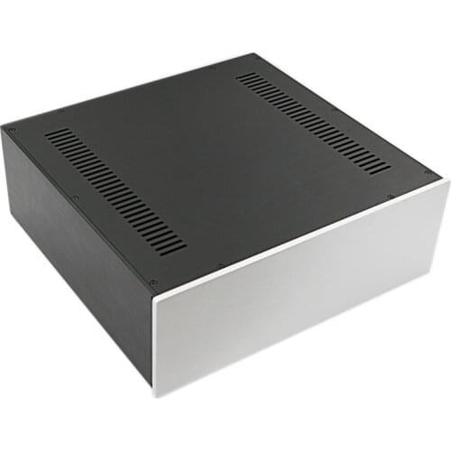 Width 430* high 150* deep 408mm Mini DIY all aluminum chassis power supply amp DAC amplifier chassis housing