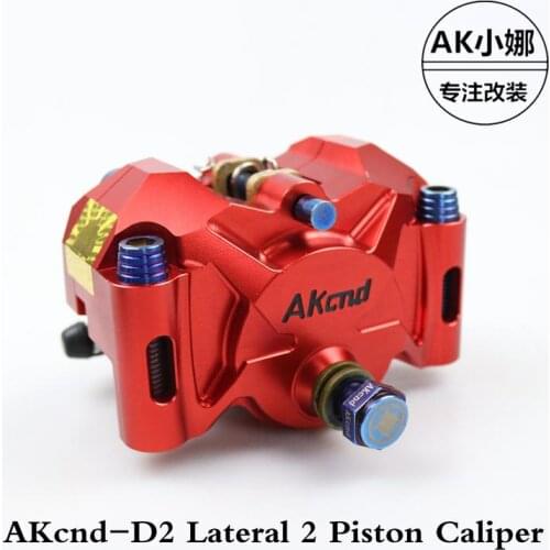 Motorcycle Brake Caliper Akcnd-d2 Brake Pump 34mm*2 Piston 82mm Rpm For Yamaha Scooter Rsz Force Jog Aerox Nitro Bws100 Zuma