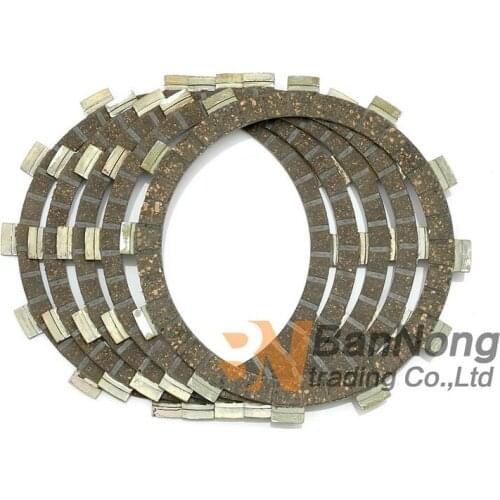 5 PCS Free Shipping motorcycle clutch Friction plate Set For Yamaha XV125 XV250 Virago