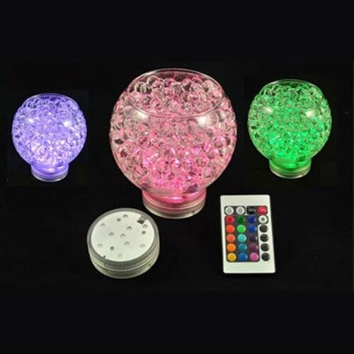 2016 Brand New submersible led light (12 Pieces/lot) Battery operated for wedding decorations party supplies