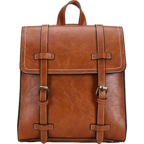 New Backpack Post College British Style restoring Shoulder bag Schoolbag