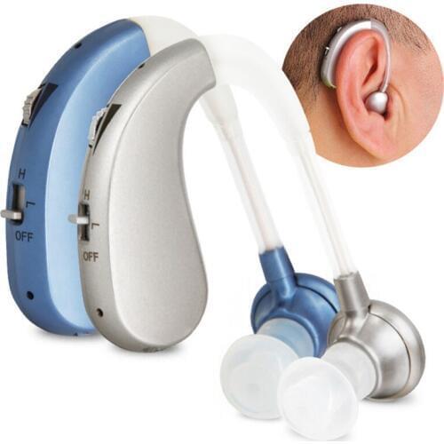 Rechargeable Audifonos Portable Mini Digital Hearing Aid Sound Amplifiers Wireless Ear Aids for Elderly Moderate to Severe