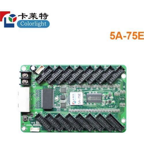 Colorlight full-color synchronous 5A-75E receiving card 16xHub75E Support 1/32 Scan 256x256 Pixels led video advertising display