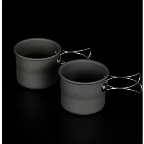 Outdoor Folding Water Cup Portable Camping Coffee Mug Can Hold Boiling Water 150ml Portable Picnic Cup