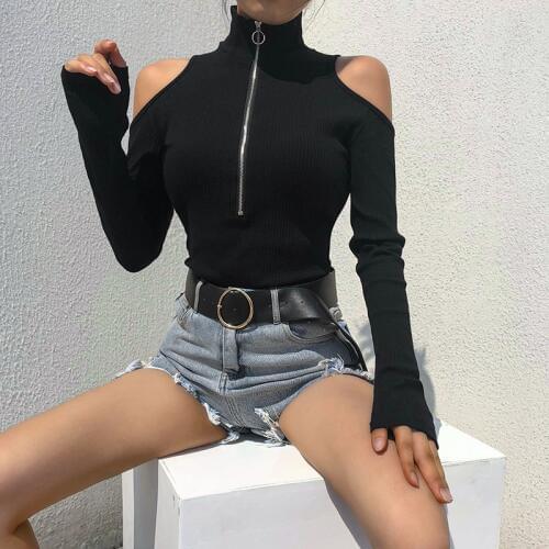 Suchcute Bodysuits For Women With Open Shoulders