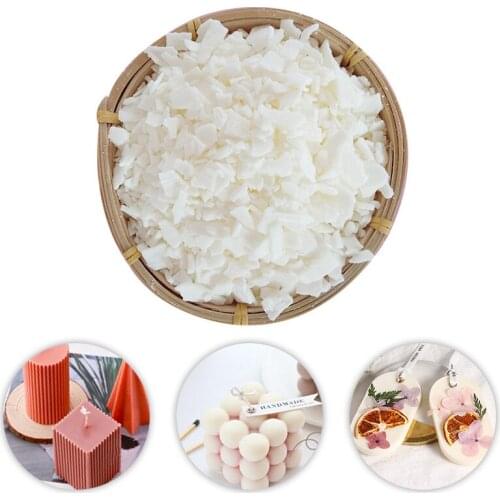 0.5/1KG Natural Soy Wax Candle Raw Material Handcraft Wax Candle Making Supplies DIY Candle Making Sealing Wax Accessories