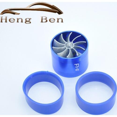 Universal Air Intake Car Turbo fan Saver Fan Single Turbo Fan Propeller Supercharged Turbo
