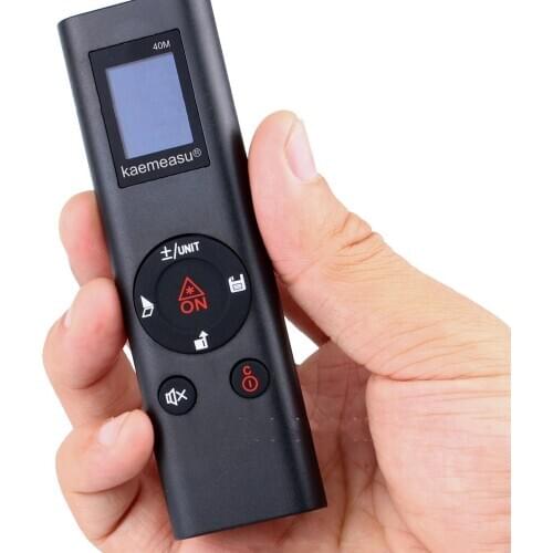 40M High Precession Laser Distance Meter Handheld Lcd Digital Laser Rangefinder Measure Tools Tape Range Finder for Area Volume