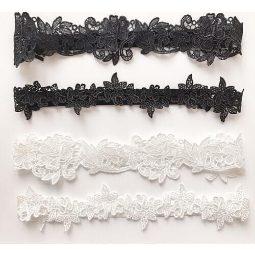 Womens Sexy Lace Thigh Leg Ring Elastic Garter Belt Halloween Cosplay Bands