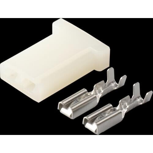 161971989 100pcs 2Pin 2.8mm female Auto Motorcycle Electronic Wiring Connector for DJ7023-2.8-21