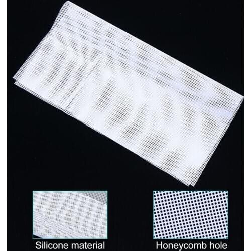 5Pcs 40CM Reusable Food Dryer Mats Silicone Mesh Pad For Food Fruit Dryer Proffessional Dehydrator Sheets