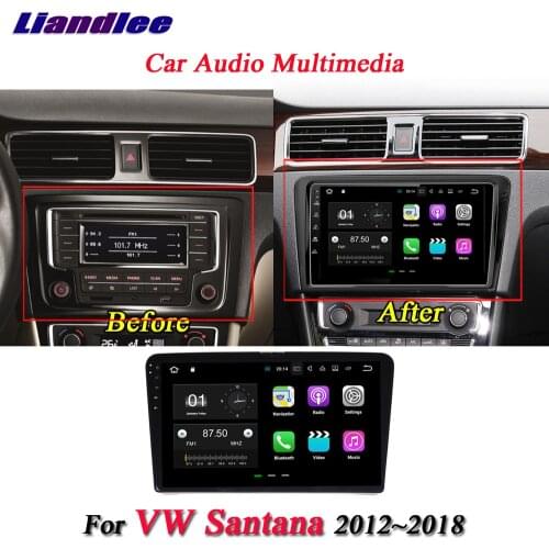 Car Android Multimedia System For VW Gran Santana 2012-2018 Radio GPS Navigation Stereo HD Screen