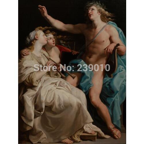 Free Shipping classical religious oil painting on canvas nude art oil painting canvas prints unframed decoration picture