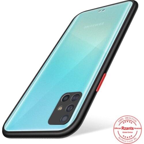 Rzants For Samsung Galaxy A51 A71 A52 A72 A32 4G 5G Case Soft Matte Casing Air Bag Protection Ultra Slim Thin 0.3MM Clear Cover