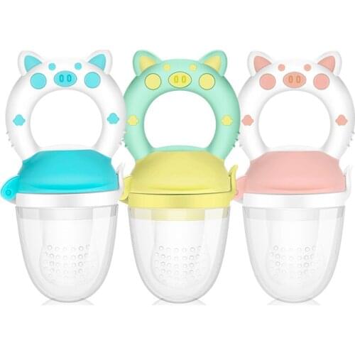Nibbler Baby Feeder Silicone Fresh Food Kids boy girl Fruit Nipples Feeding Safe Infant Baby Supplies Nipple soother Bottles