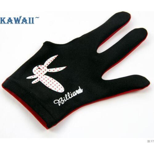 Original Billiard Pool Cue Gloves 2 Colors Japanese Lycra Fabric Gloves Professional Blilliards Accessories for Girl and Child