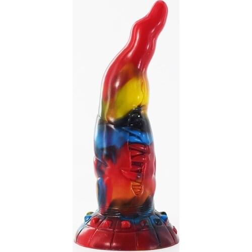 Sex Shops New Silicone Soft Dildo Masturbation Stimulator Anal Dildos Adult Sex Toys Dilator Suction Cup Big Dick 18