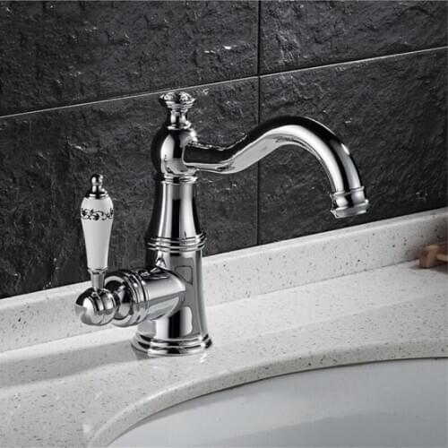 Basin Faucets Brass Torneira Bathroom Basin Sink Mixer Water Tap Wash Basin Sink Faucets Bath Mixer Taps griferia