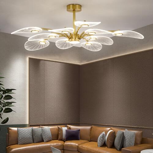 Modern and Simple All Copper Creative Bedroom Dining Room Lamp Led Three-color Starry Sky Lamp Luxury Luxury Net Red Lamp