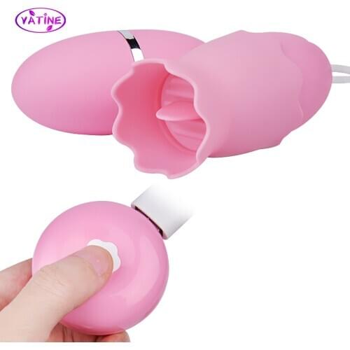 Vaginal Ball Lick Vibrator Clitoris Stimulator Sex Toys For Women Female Masturbaor Machine Couples Tools Adults Erotic Shop