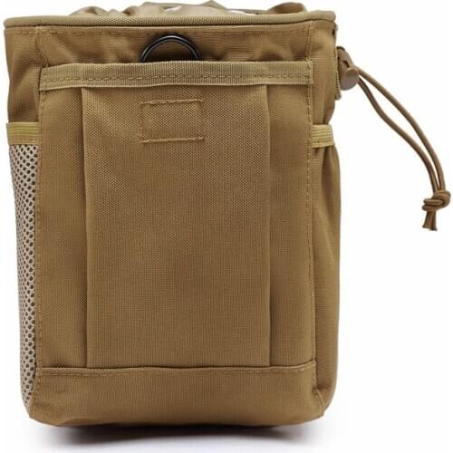 Military Tactical Magazine Dump Drop Pouch Molle Utility Waist Pack Army Accessories Bag Hunting Airsoft Rifle Gun Ammo Pouches