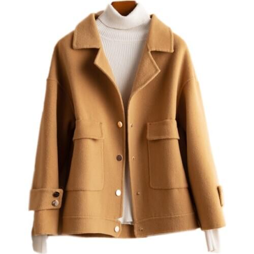 YSBFALNZ Women's Gray Coats
