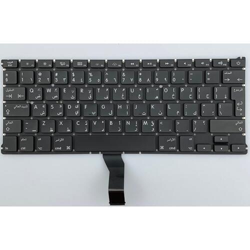 100%New A1369 A1466 Arabic AR Keyboard For Apple Macbook