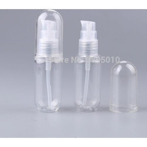 50ml Empty pet lotion bottles pressure pump bottle for shampoo ravel refillable container F710