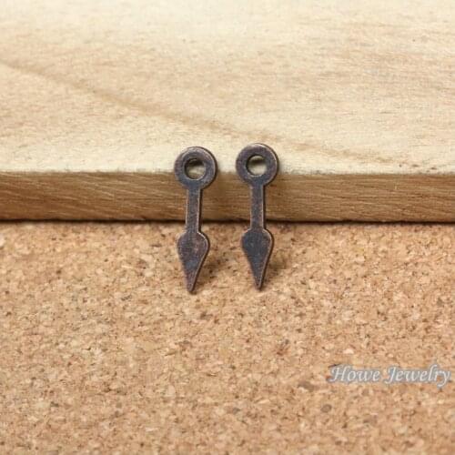 70 pcs vintage steampunk gear and cog clock hands Charms Antique Copper DIY fashion Bracelet jewelry accessories Y011