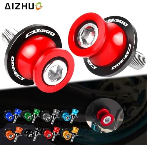 CB 1300 Motorcycle Accessories Stand Screws FOR HONDA CB1300 ABS 2003-2010 CNC Aluminum Swingarm Spools M8 CB1300 X4 SC38 1999