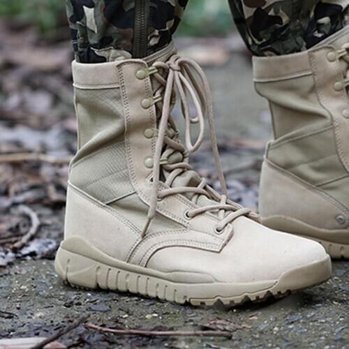 CQB.SWAT Light Weight Army Tactical Black Boots Military Solid Mens Lace-up Combat Sand Boot size 39-45