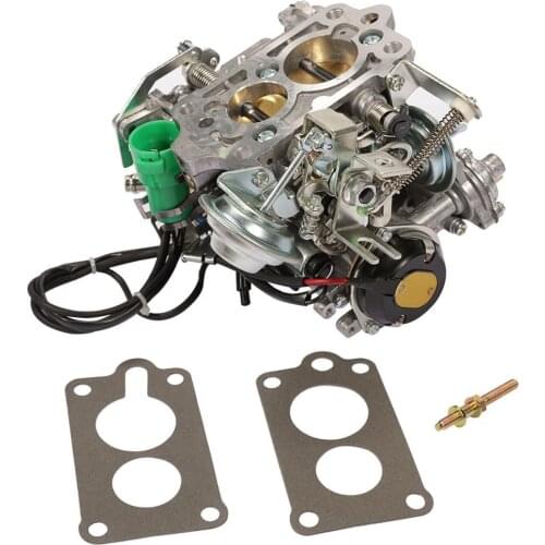 2-barrel Car Carburetor 22R Engine Carburetor fits W/ Round Plug For TOYOTA PICKUP Trucks 1981-1987 TOY-505 335290 2366cc C4036
