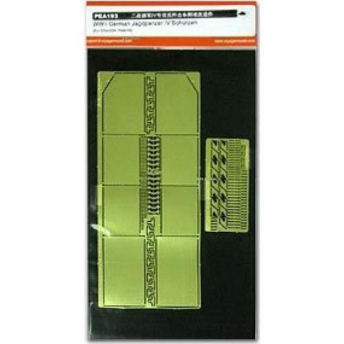 KNL HOBBY Voyager Model PEA193 4 deported chariot side skirt additional armor plate modified metal etched parts