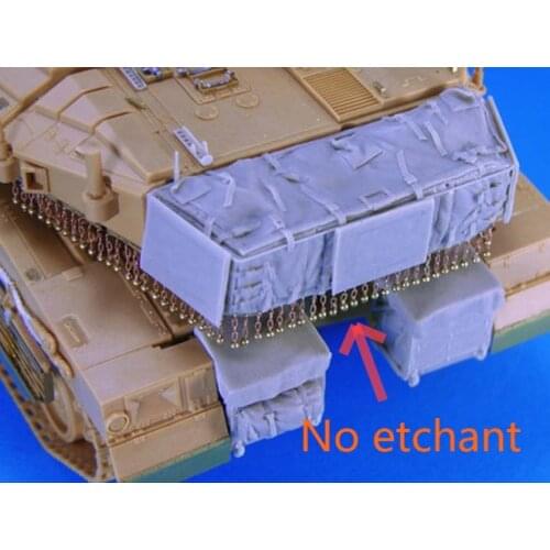 1:35 scale resin die-cast armored vehicle parts modification does not include unpainted tank model No etchant