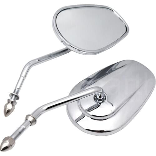 Motorcycle Rear View Mirrors For Harley Softail Street Bob Fatboy Sportster 883 1200 XL Touring Electra Street Glide Road Glide