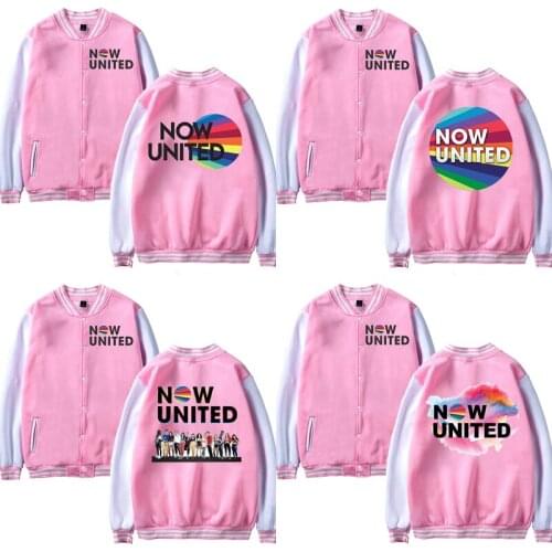 Now United Hoodie Mens Hip Hop Harajuku UN Team Hoodies Sweatshirt Streetwear Jackets and Coat 2020 Now United - Better Album