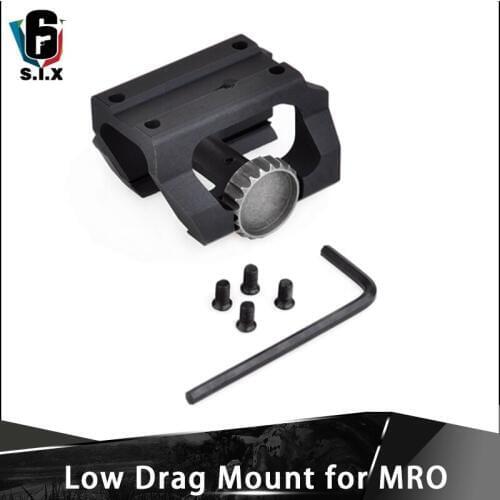 Low Drag Mount For MRO Red Dot LDM lightweight Picatinny Weaver Rail 20mm