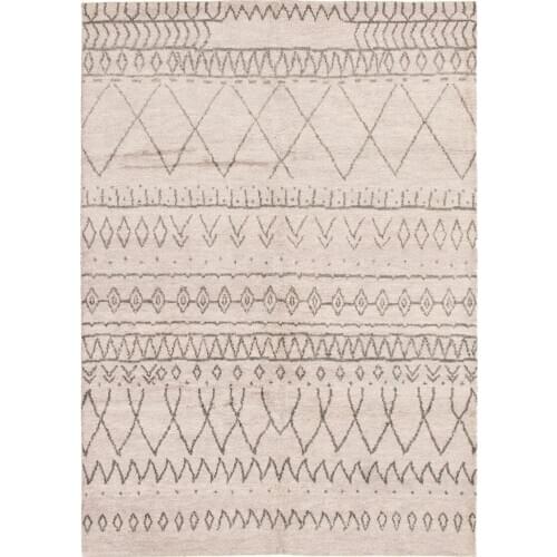 New Living Room Bedroom Carpet Crawling Mat Hand Knotted Grey Wool Carpet Sofa Cushion Safe Anti-slip Home Decor Products