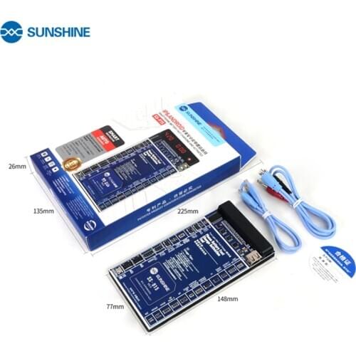 Newest SUNSHINE SS-915 Universal Battery Activation Board For Iphone 11 IPHONE 11Pro Max Huawei VOVI Activation Mobile Charge 2A