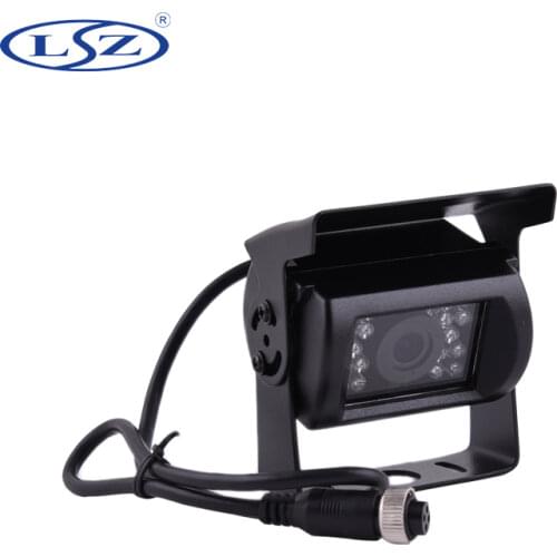 Factory wholesale 2 inch waterproof car camera 12V wide voltage HD infrared off-road vehicle / big ship / sanitation car